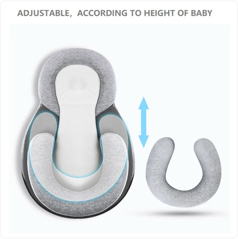 Baby Anti-Spit Up Pillow – Elevated Support Cushion 👶💤