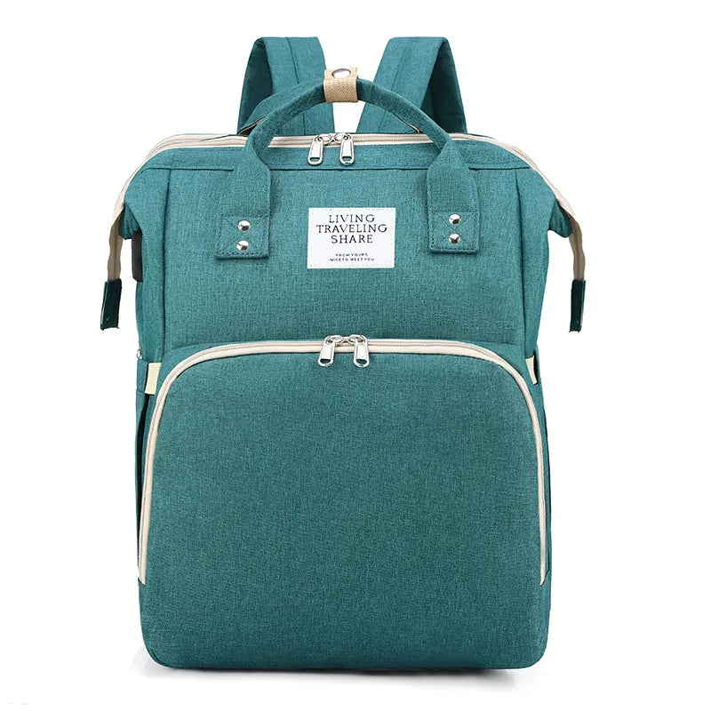 Multi-Function Diaper Bag – Large Capacity Mom Backpack ✨