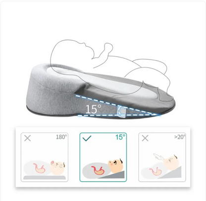 Baby Anti-Spit Up Pillow – Elevated Support Cushion 👶💤