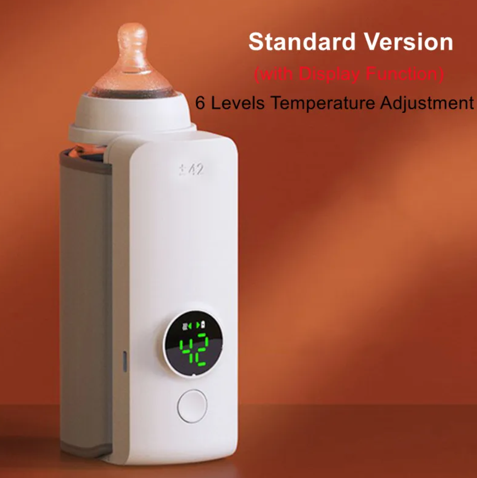 Portable Baby Bottle Warmer – Wireless & Travel Ready 🍼✨