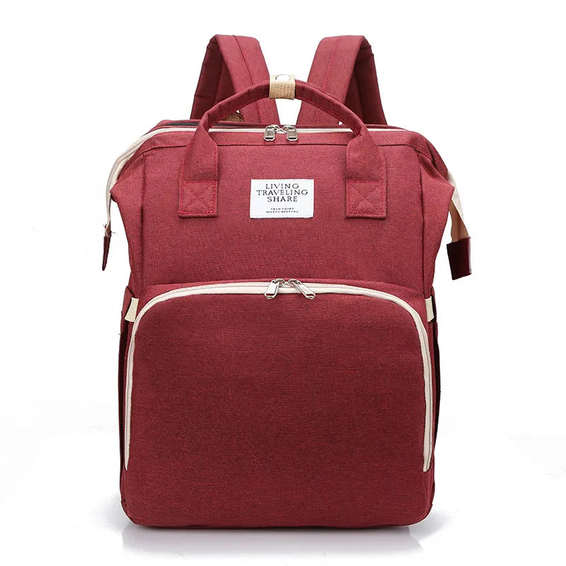 Multi-Function Diaper Bag – Large Capacity Mom Backpack ✨