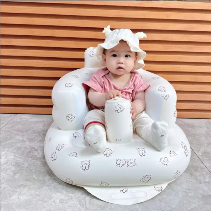 Inflatable Baby Chair – Dining & Bath Seat 👶🛁