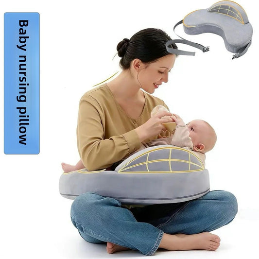 Memory Foam Nursing Pillow – Infant Feeding Support 👶✨