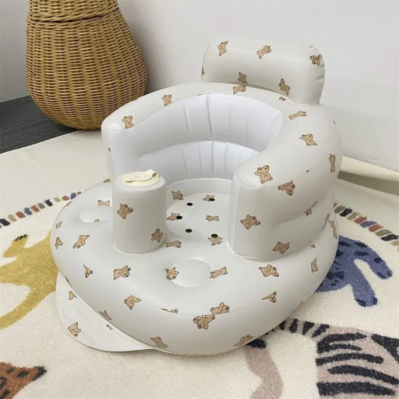 Inflatable Baby Chair – Dining & Bath Seat 👶🛁