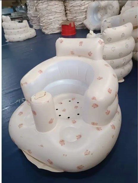 Inflatable Baby Chair – Dining & Bath Seat 👶🛁