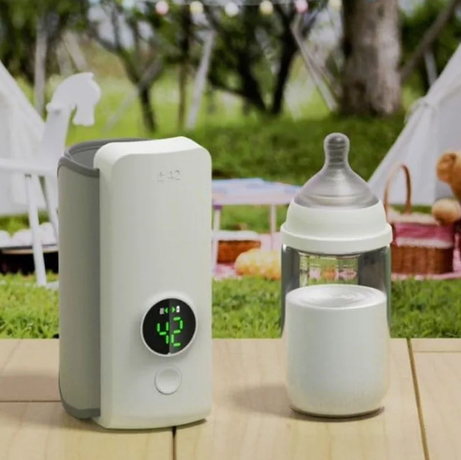Portable Baby Bottle Warmer – Wireless & Travel Ready 🍼✨