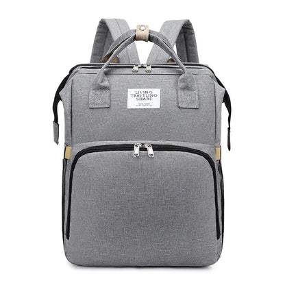 Multi-Function Diaper Bag – Large Capacity Mom Backpack ✨