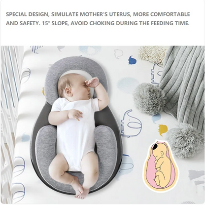 Baby Anti-Spit Up Pillow – Elevated Support Cushion 👶💤