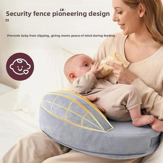 Memory Foam Nursing Pillow – Infant Feeding Support 👶✨