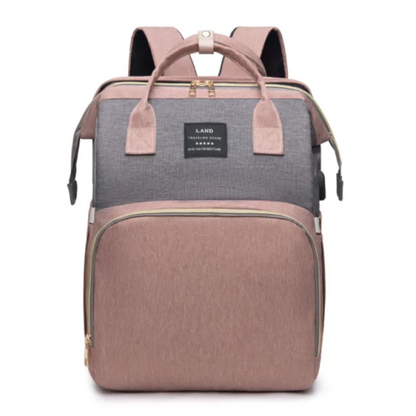 Multi-Function Diaper Bag – Large Capacity Mom Backpack ✨