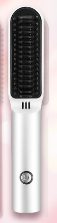 2-in-1 Hair Styling Comb – Curl & Straighten Tool ✨