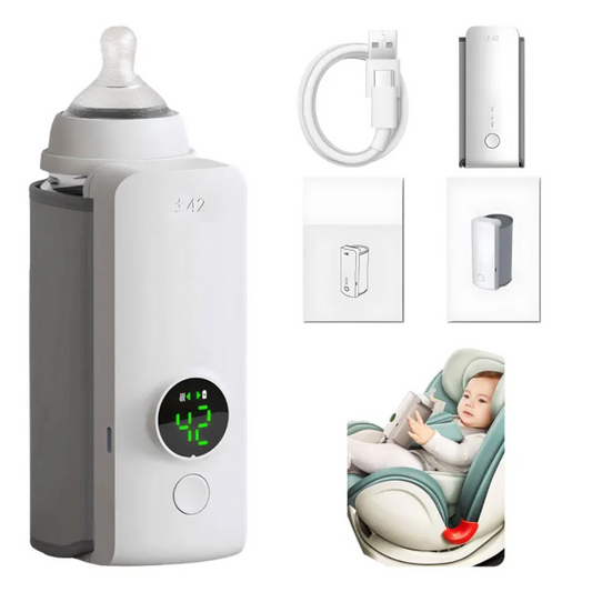 Portable Baby Bottle Warmer – Wireless & Travel Ready 🍼✨