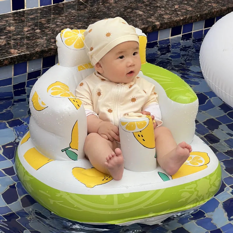 Inflatable Baby Chair – Dining & Bath Seat 👶🛁
