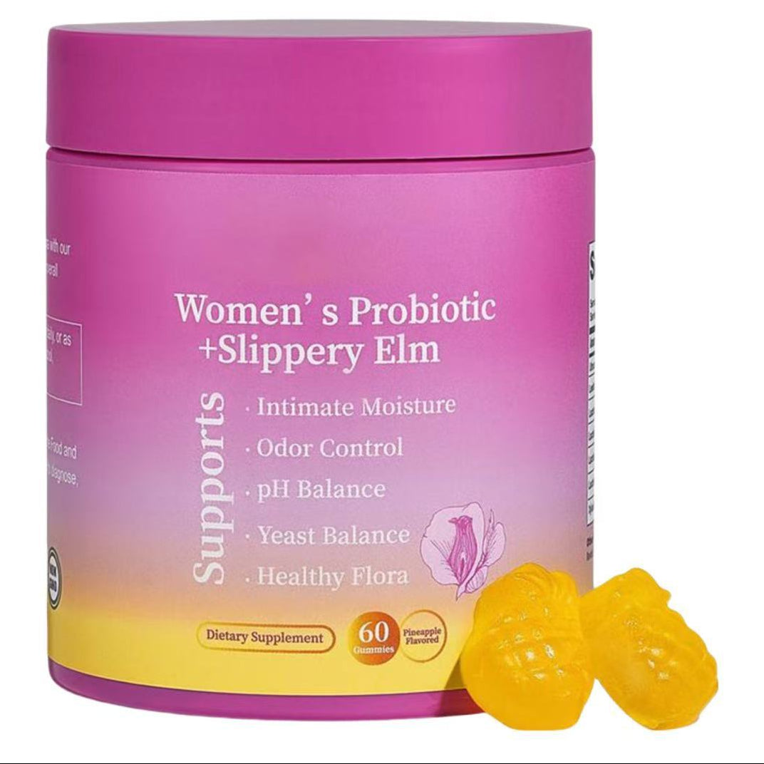 Women’s Probiotic Gummies – Pineapple Digestive Support 🍍✨